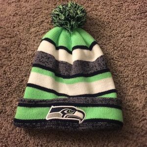 Seahawks beanie